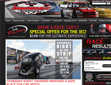 Tablet Screenshot of irwindalespeedway.com